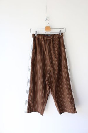 画像1: 40%off nunuforme 　サイドテープ　ストレートパンツ　　Brown (1)