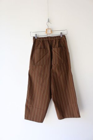 画像3: 50%off nunuforme  サイドテープ ストレートパンツ  Brown (3)
