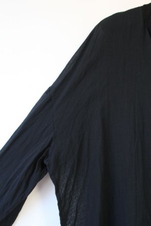 画像3: 40%off   Bon Vieux Temps　ナチュラルシフォンレース　ブラウス　　28；Black (3)