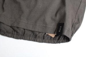 画像2: 40%off 2021春夏FITH 30/-テンジク 5ブソデハードTシャツ  9;カーキ (2)