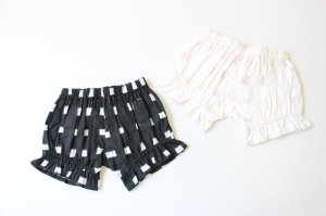 画像3: 50%off   フランキーグロウ  ORIG. CHECK FRILL BLOOMER  カラー;WHITE-PINK  サイズ;SS(70) (3)