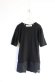 画像1: 40%OFF 2021SS UNIONINI　TEDDYBEAR LACE SHEER TOPS　   カラー；black (1)