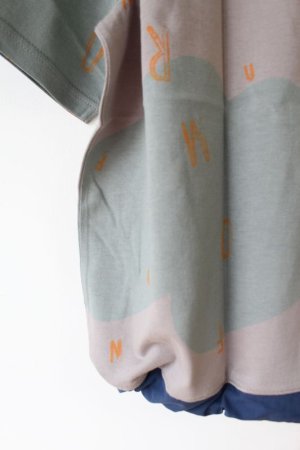 画像4: 50%off nunuforme  ドローストリングT Gray*Orange サイズ;115 (4)