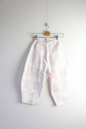 画像1: 30%off 　フランキーグロウ　ORIG.CHECK　BIG　PANTS　　カラー；WHITE-PINK (1)