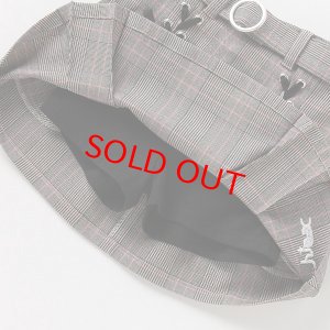 画像3: 40%off X-girl kids 　　ベルトつきレースアップスカパン　　61；ラベンダー (3)