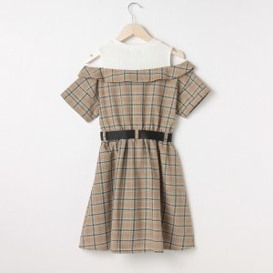 画像6: 30%off by LOVEiT  　レイヤード風ワンピース　22；ベージュ (6)