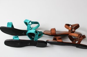 画像4: 50%off　ATELIER BRUGGE　　サテンベルクロサンダル　 (4)