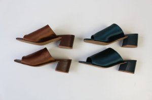 画像3: 50%off ATELIER BRUGGE  サテンミュール (3)