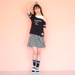 画像3: 30%off by LOVEiT   フロントボタンスカパン     マルチ (3)