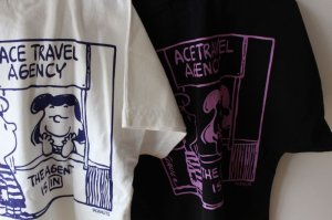 画像2: 40%off  グルービーカラーズ 　テンジク　PEANUTS WIDE シルエット　TEE　 (2)