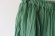 画像2: 2021Lilou&Lily 　ORGANIC WRINKLE  WRINKLE SKIRT　　B.GREEN (2)