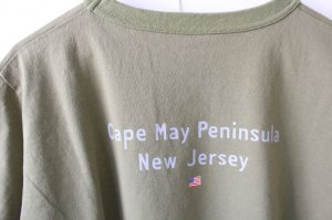 画像4: 快晴堂  ボート部 (ケープ・メイ) UNI-Tシャツ  3;オリーブ (4)