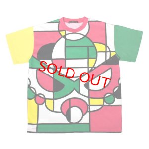 画像1: ★SALE　HYS　MINI　　MINI FACE COMPOSITION BIG Tシャツ　　90;マルチ (1)