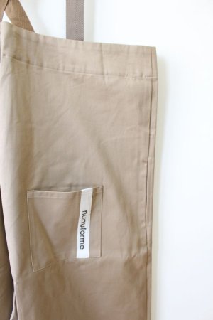 画像4: 50%off nunuforme  ワンタックロングサロペット  カラー;Beige (4)