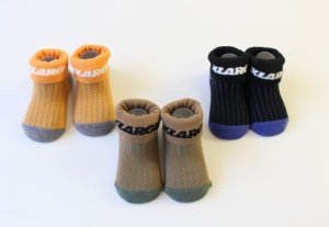 画像1: ☆XLARGE KIDS 　　ハリヌキロゴソックス　　サイズ；11〜13cm (1)