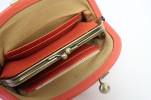 画像3: ANVOCOEUR(アンヴォクール)Marietta Short wallet マリエッタショートウォレット 財布 42;Coral (3)