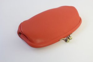 画像2: ANVOCOEUR（アンヴォクール）Marietta long wallet マリエッタロングウォレット　　財布　　42；Coral (2)
