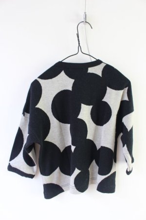 画像4: 40%off 2021秋冬 FITH        スムースJQ ドットL/S Tシャツ  2;黒 (4)