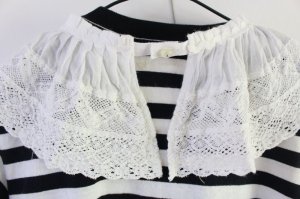 画像5: 50%off 　GTH　　イレギュラー　ヘム　TEE（衿付き）　　2；黒　　サイズ；120 (5)