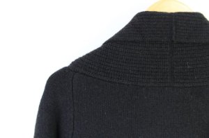 画像4: 40%off   Bon Vieux Temps　　ロングカーディガン　28；Black　　サイズ；1 (4)