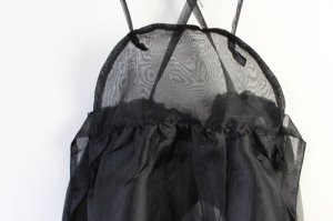 画像2: 50%off   フランキーグロウ ORGANDY JUMPUR SKIRT カラー;BLACK サイズ;WOMEN(F) (2)