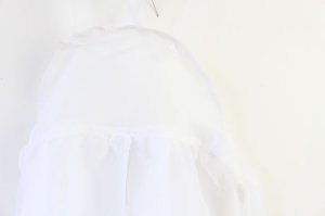 画像2: 50%off   フランキーグロウ ORGANDY JUMPUR SKIRT カラー;WHITE サイズ;WOMEN(F) (2)