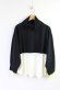 画像1: 40%OFF　2021AW  ZOZIO（ゾジヲ）　Biyori tops     カラー；black*white  　サイズ；F(for ladies) (1)