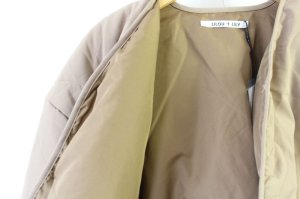 画像4: 30%off LILOU+LILY RECYCLE POLYESTER*DOWN JACKET  B.BEIGE (4)