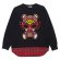 画像1: ★SALE　HYS　MINI　TEDDY MINI重ね着風長袖Tシャツ　　10；ブラック (1)