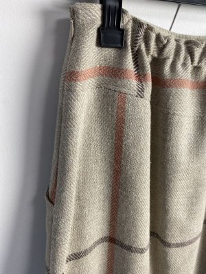 画像4: 40%off   Bon Vieux Temps　ウール混・麻スカート　40；Beige (4)