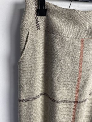 画像2: 40%off   Bon Vieux Temps　ウール混・麻スカート　40；Beige (2)