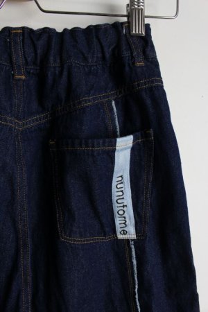 画像3: 50%off nunuforme 　裁ち切りバギーパンツ	one-Wash　サイズ；155 (3)