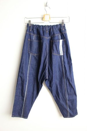 画像4: 50%off nunuforme 　裁ち切りバギーパンツ	one-Wash　サイズ；155 (4)