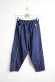 画像1: 40%off nunuforme 　裁ち切りバギーパンツ	one-Wash (1)
