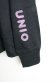 画像3: 30％OFF  UNIONINI　reflect logo long sleeved tee   カラー；black (3)