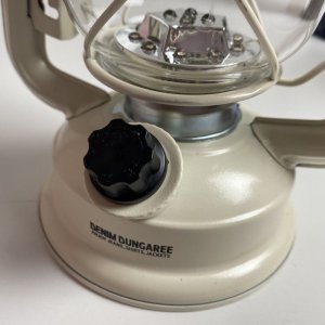 画像3: ☆ DENIM DUNGAREE ノベルティ ”BRUNO” LEDランタン  サイズ;F  【FITH社商品を¥48,400(税込)以上お買い上げの方】(SALE商品対象外) (3)