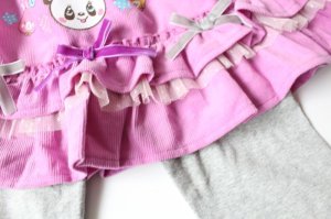 画像2: 40%off GrandGround  ハッピーフレンドスカッツ  ピンク (2)