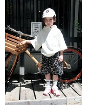 画像2: 40%off 2022春夏 FITH   Wフェイス 7ブソデ パーカー 1;白 (2)