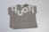 画像1: 40%off 2022春夏　quoti use fith      ベーシックテンジク　ロゴPT　S/SデザインTシャツ　3；グレー (1)