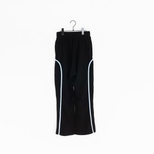 画像2: 30%off UJU(ウジュ)/Geewhiz(ジーウィズ)　PIPING/パンツ　ブラック・グリーン (2)