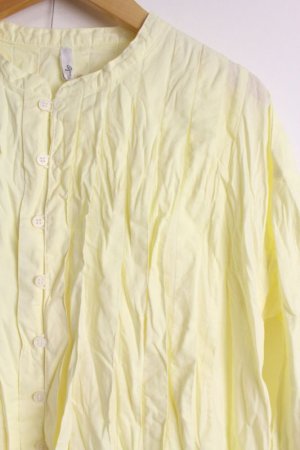 画像2: 30%off 2022SS grin  CLキャンブリック2WAYOP  210:シアーレモン (2)