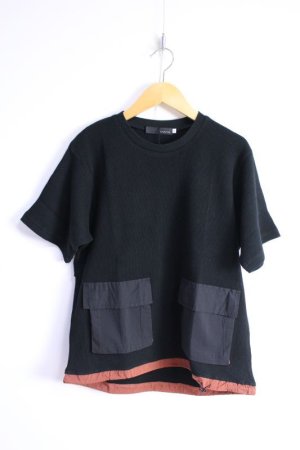 画像1: 40%off nunuforme カラーT　　Black (1)