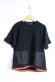 画像1: 40%off nunuforme カラーT　　Black (1)