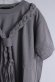 画像2: 40%off nunuforme  三つ編みT　　Darkgray　　 (2)