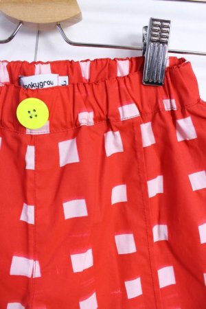 画像2: 50%off   フランキーグロウ  ORIG.CHECK RHOMBOS SHORT PANTS          RED*PK CHECK (2)