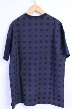画像3: 50%off 　　フランキーグロウ　 POP BEAR DOCKING TEE     NAVY-NAVY*BK CHECK (3)