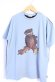 画像1: 30%off　　フランキーグロウ　 POP BEAR DOCKING TEE      GRAY-NAVY*BK CHECK (1)