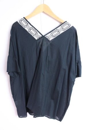 画像3: 40%off   Bon Vieux Temps　オーガニックコットン　レースブラウス　28：ブラック (3)