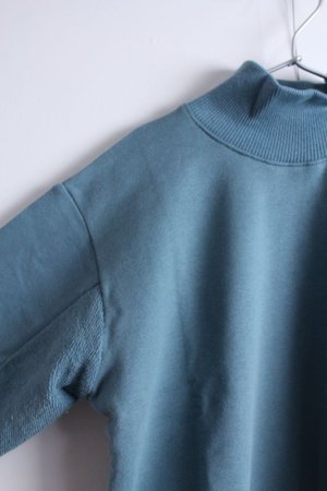 画像2: nunuforme  チェンジハイネックトレーナー　Mint (2)