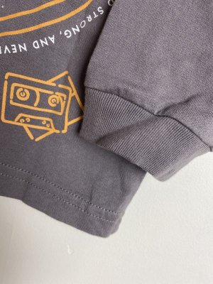 画像4: 40%off 2022秋冬  GC MID CENTURY RADIO L/S TEE  17;チャコール (4)